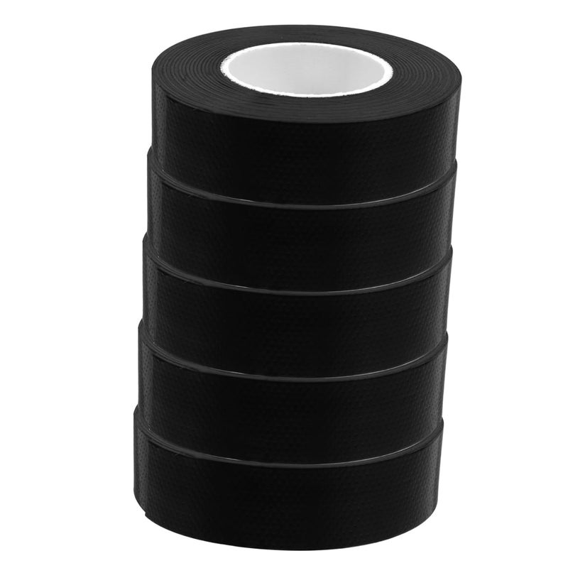 5pcs Black High Voltage Electrical Tape Flame Retardant Insulation Wire Repair - Image 2